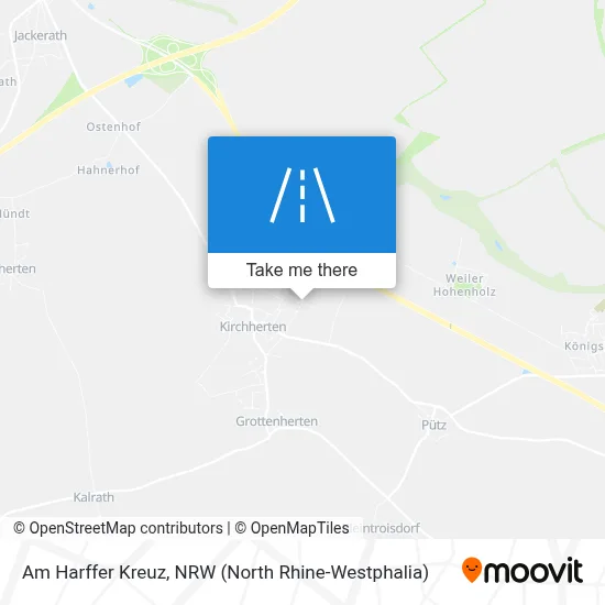 Am Harffer Kreuz map