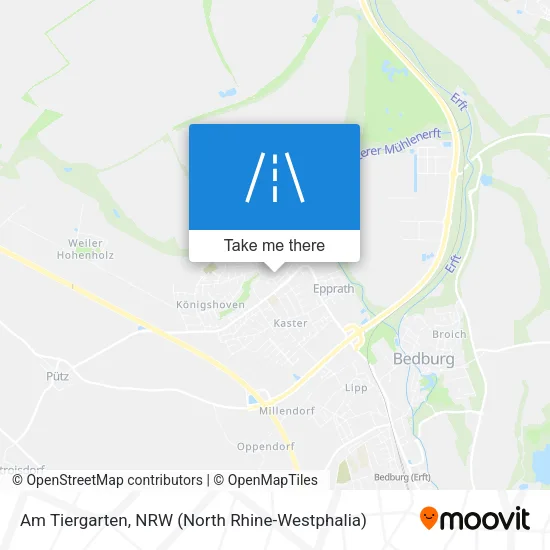 Am Tiergarten map