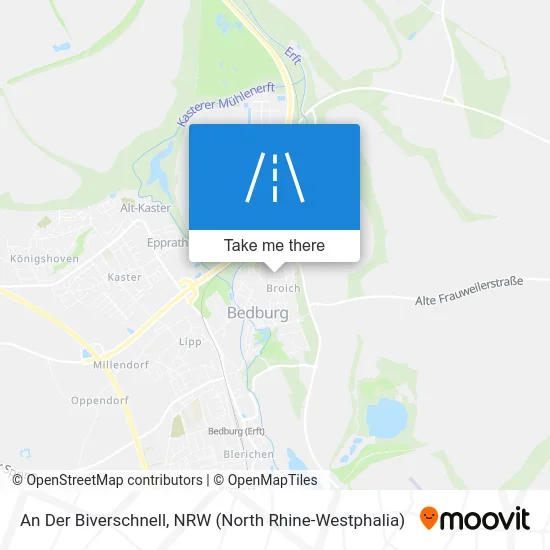 An Der Biverschnell map