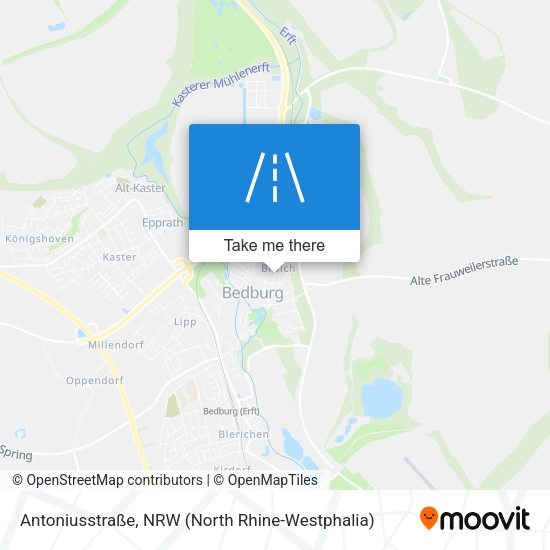 Antoniusstraße map