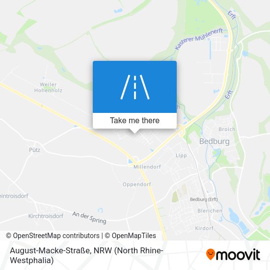 August-Macke-Straße map