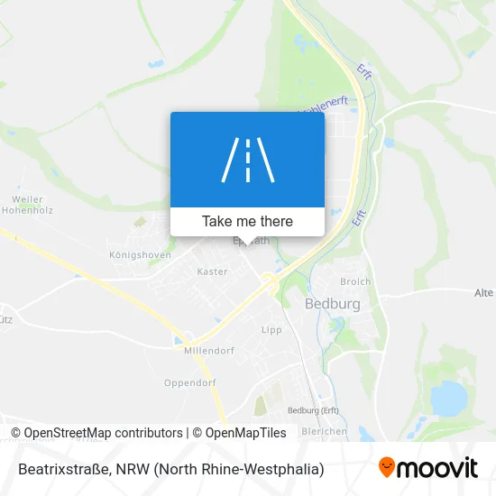 Beatrixstraße map