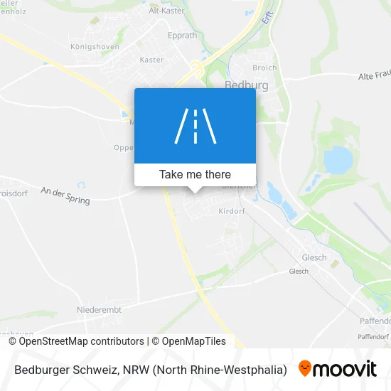 Карта Bedburger Schweiz