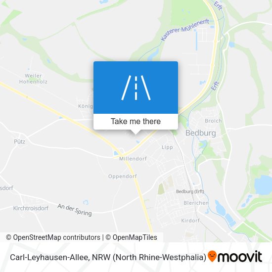 Carl-Leyhausen-Allee map