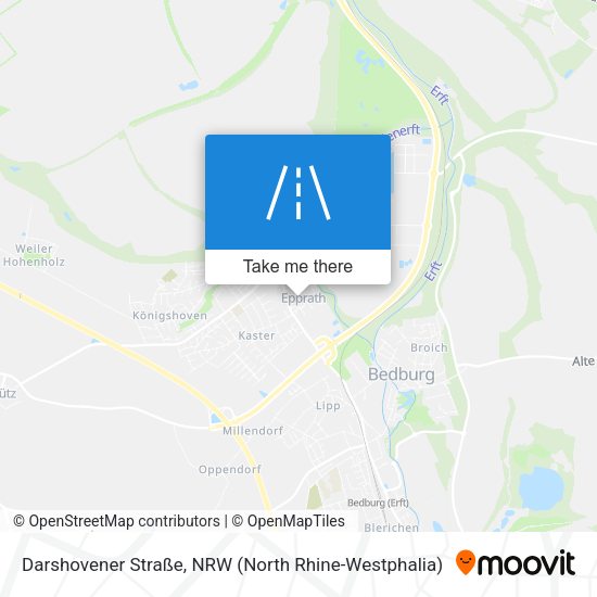 Darshovener Straße map