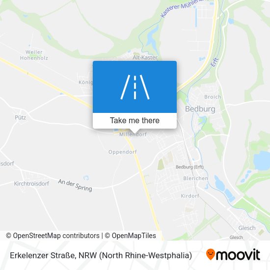 Erkelenzer Straße map