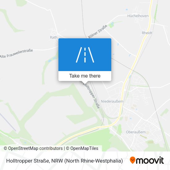 Holltropper Straße map