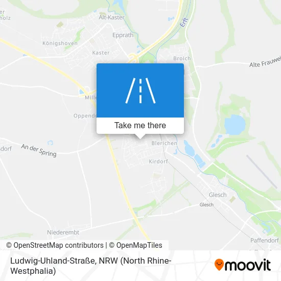 Карта Ludwig-Uhland-Straße