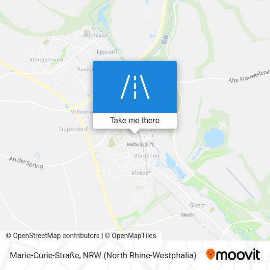 Marie-Curie-Straße map