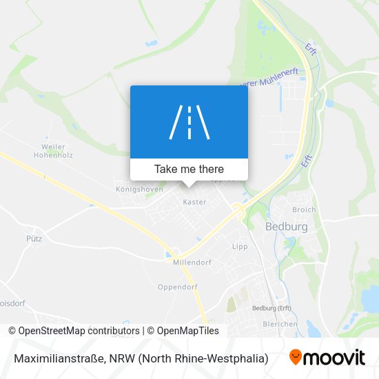 Maximilianstraße map