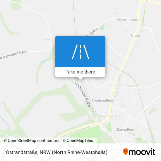 Ostrandstraße map