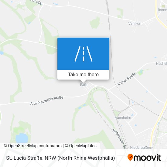 St.-Lucia-Straße map