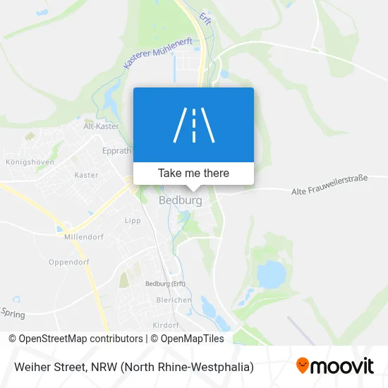 Weiherstraße map