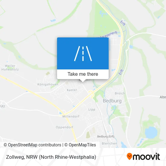 Карта Zollweg