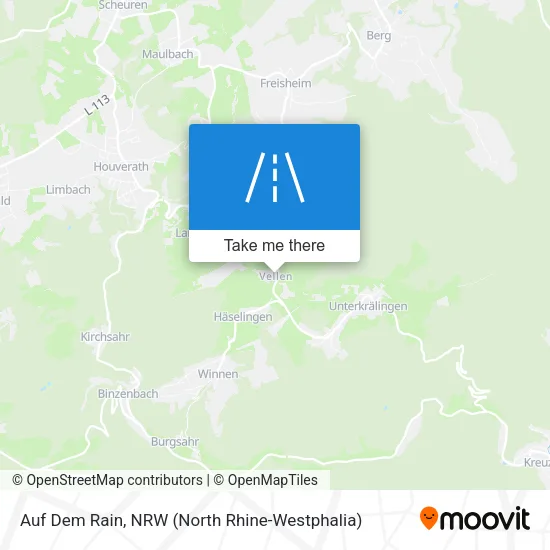 Карта Auf Dem Rain