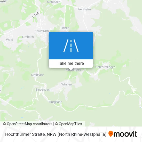 Карта Hochthürmer Straße