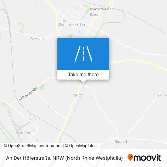 An Der Höferstraße map