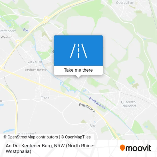 An Der Kentener Burg map