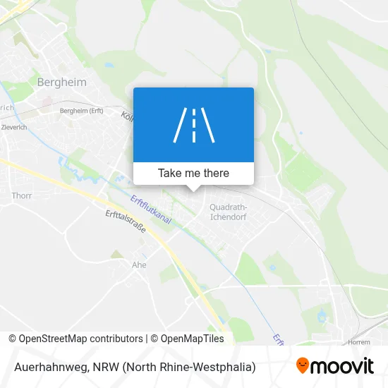 Auerhahnweg map