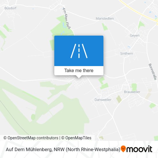 Auf Dem Mühlenberg map