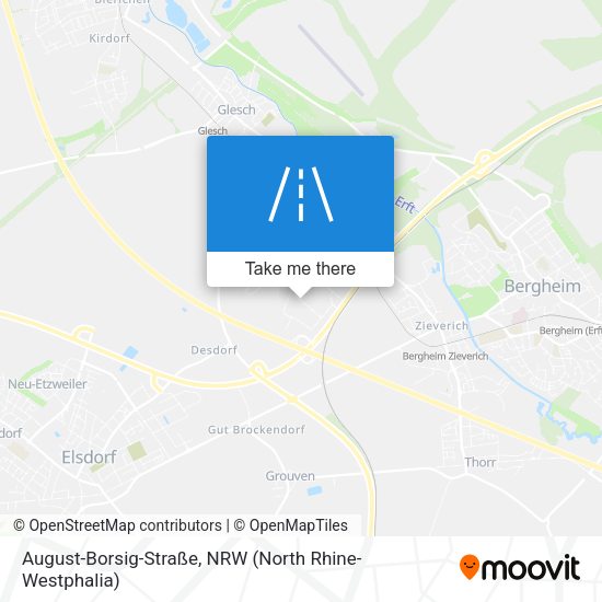 August-Borsig-Straße map