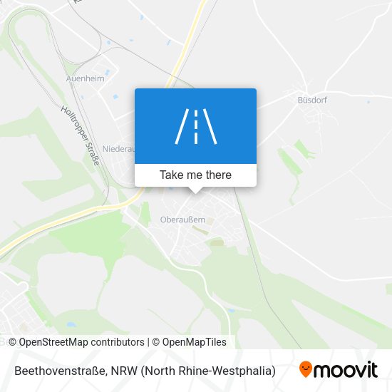 Beethovenstraße map