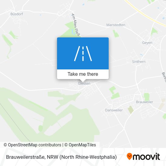 Brauweilerstraße map