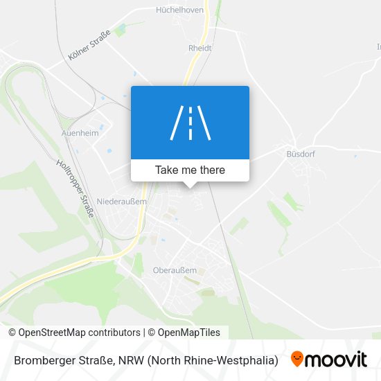 Bromberger Straße map