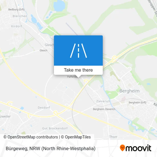Карта Bürgeweg