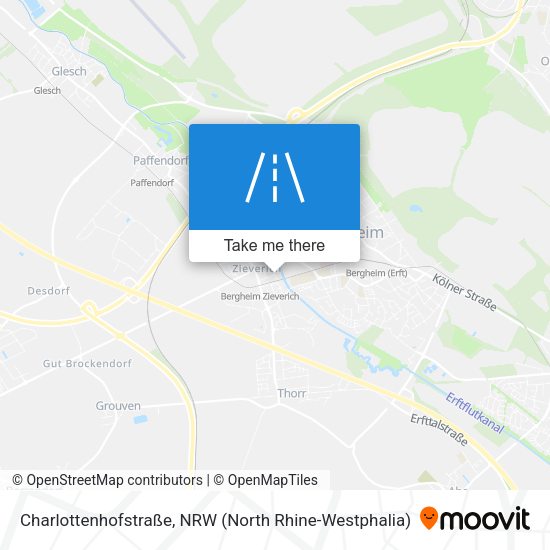 Charlottenhofstraße map