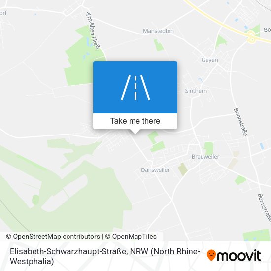 Elisabeth-Schwarzhaupt-Straße map