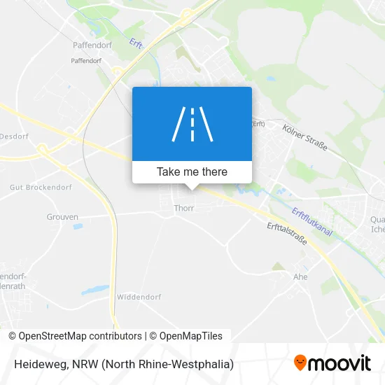 Карта Heideweg