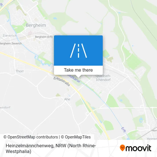 Карта Heinzelmännchenweg