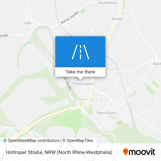 Карта Holtroper Straße