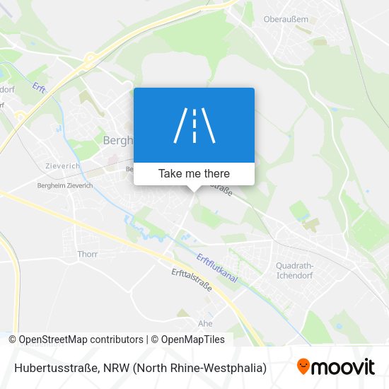 Hubertusstraße map