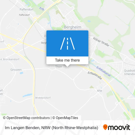 Карта Im Langen Benden