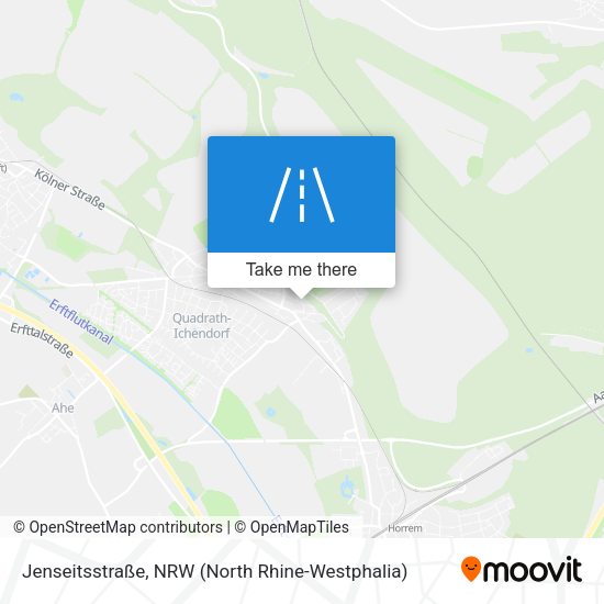 Jenseitsstraße map