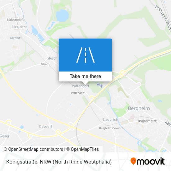 Königsstraße map
