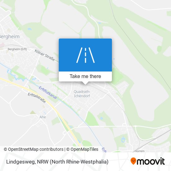 Lindgesweg map