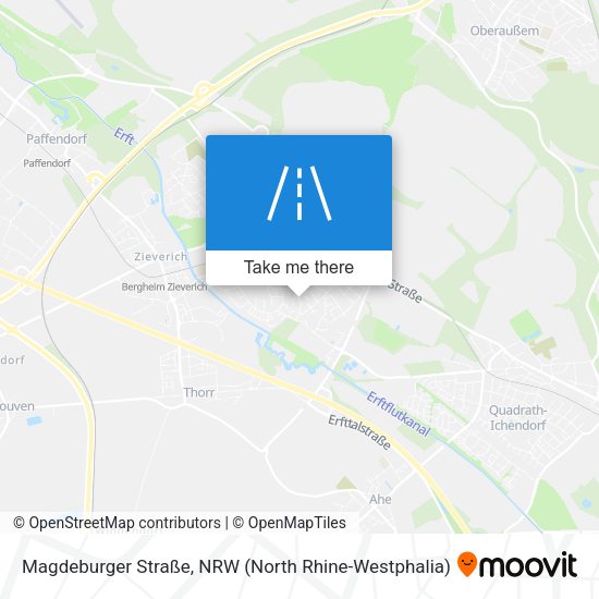 Magdeburger Straße map