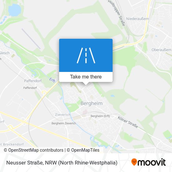 Neusser Straße map
