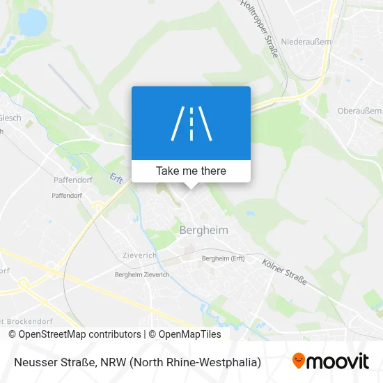 Neusser Straße map