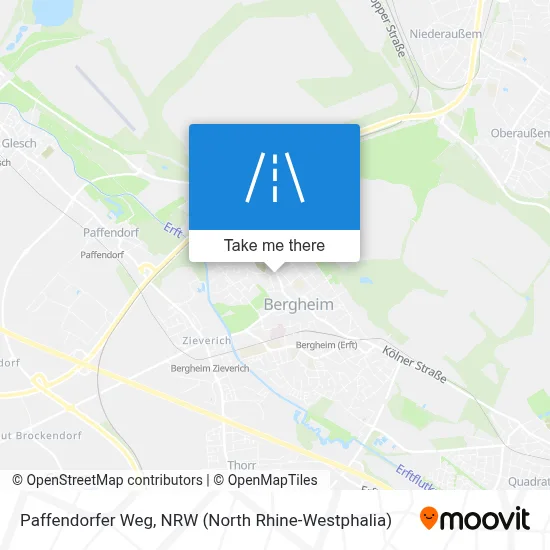 Paffendorfer Weg map