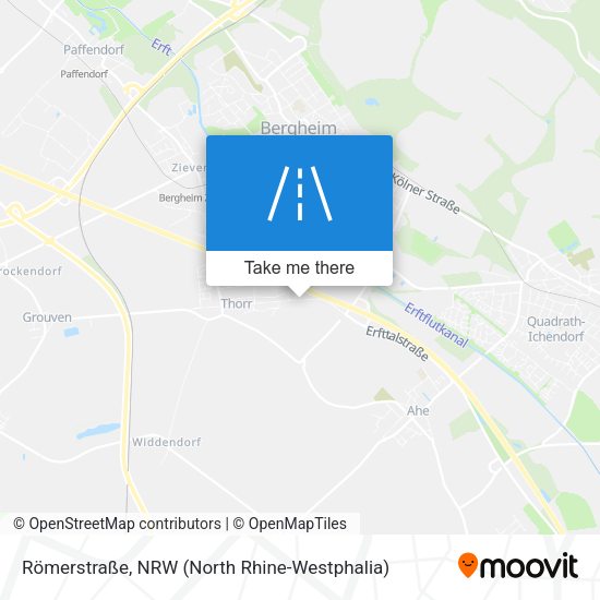 Römerstraße map