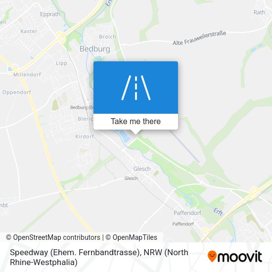 Speedway (Ehem. Fernbandtrasse) map