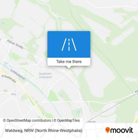 Карта Waldweg