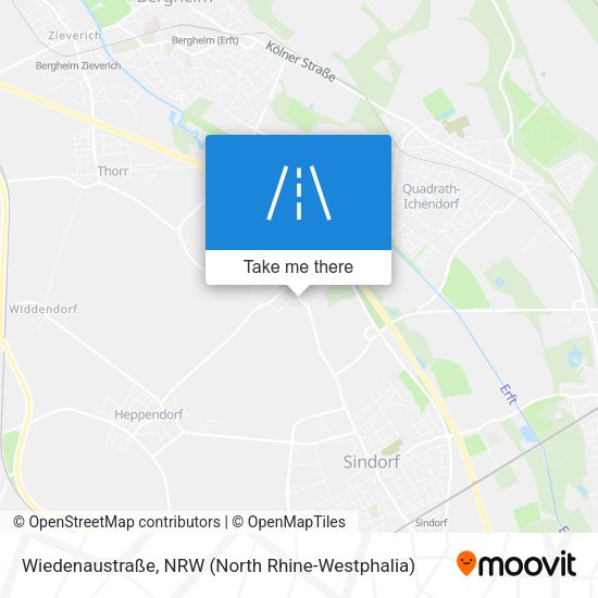 Wiedenaustraße map