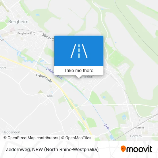 Карта Zedernweg