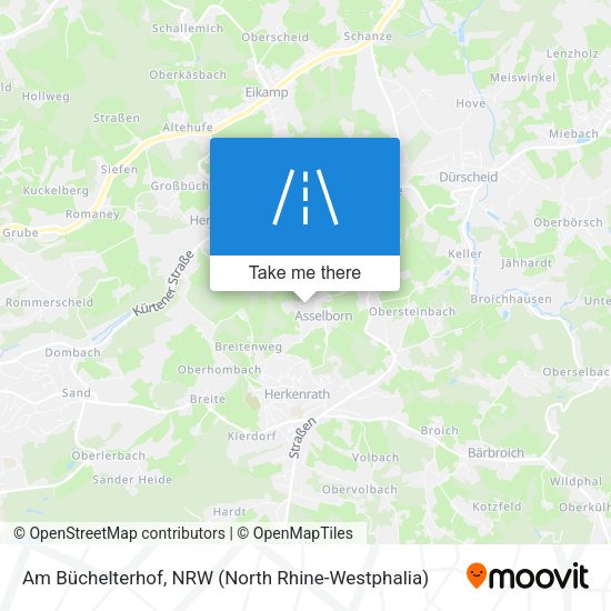 Am Büchelterhof map