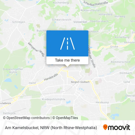 Am Kamelsbuckel map